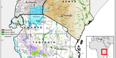 Mappa della tanzania per mostrare siti storici